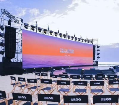 China Outdoor Advertising LED Die-Casting Aluminum Screen 27777 Points/Square Meter 3 Years Warranty for sale