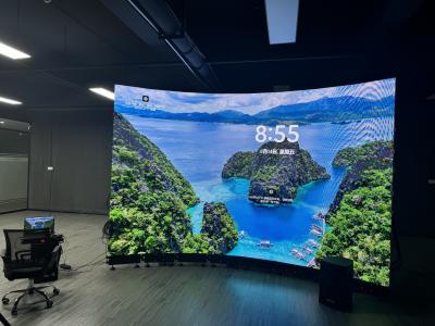 China Ecrã de aluguer HD removível de vidro de cristal chip P5 transparente à venda