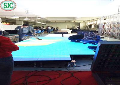 China SMD3528 Light Up Dance Floor 320x160mm Led Module , 960 X960mm Led Cabinet for sale
