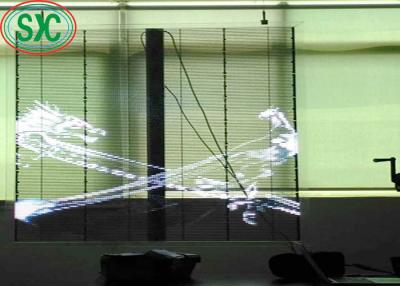 China Armário de Ferro Indoor Full Color Publicidade LED Grid Screen com 3 anos de garantia à venda