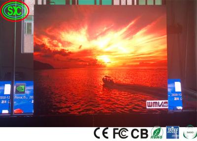 China IP43 250W/M2 Display LED GOB sem costura P1.9 P2 P2.5 IECEE publicidade LED telas à venda