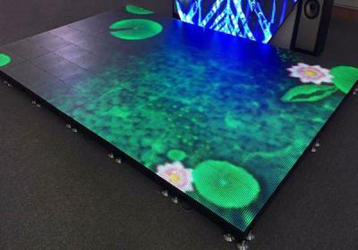 China High Resolution Indoor / Outdoor P4.81 Full Color Led Dance Floor Factor For Bar event for sale