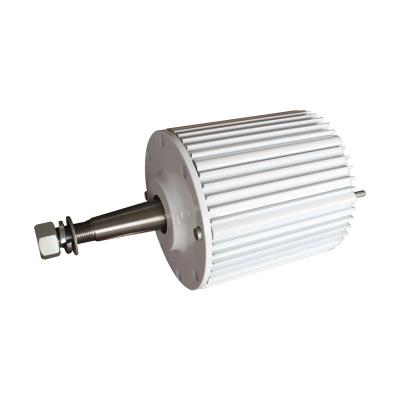 China 1KW steel carton for wind turbine and 48V/96V pmg alternator/generator hydro generator 24V for sale