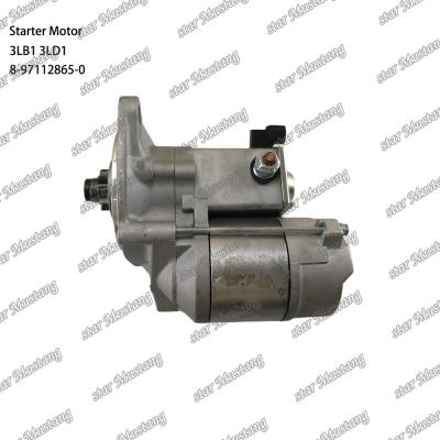 China Starter motor 3LB1 3LD1 12V 9T 2KW 1992-2005 8-97048-966-0 Suitable For Isuzu Engine Parts for sale