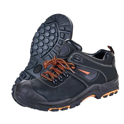Chine Soles extérieures en caoutchouc en cuir partagé Matériau supérieur chaussures de sécurité de travail pour hommes bottes à UF-160 à vendre