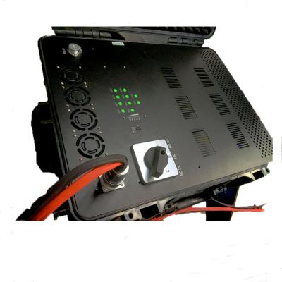 Chine 600W brouilleur extérieur imperméable militaire de bourdon d'UAV de signal de la protection rf GPS WIFI du Portable VIP à vendre