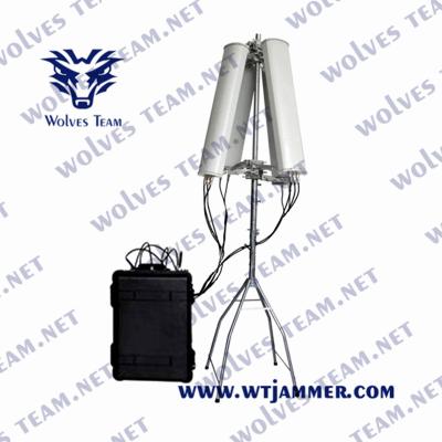 Chine 5000 mètres d'anti de bourdon des brouilleurs 150W GPS de signal d'UAV brouilleur de bourdon à vendre