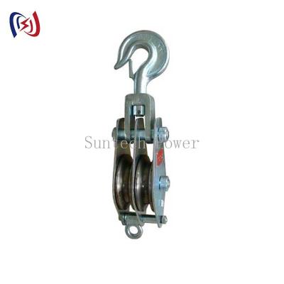 China Casting Steel 50KG Hoisting Tackle Sheave Hoist Sheave for sale