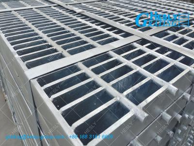 China Heavy Duty Bar Grating | 10mm Round Cross Bar | 60X10mm load bar | 80micron zinc layer - Hesly Gratng China Factory for sale
