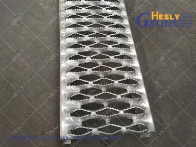 China 2.5mm Grip Strut Safety Grating Plank, 30mm height, 350mm width, 3000mm width, Hot Dipped Galvanised Coating, Chinese Grating supplier for sale