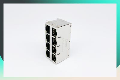 Китай Магнитное RJ45 модульный Джек 2X4 с основанием пули продается