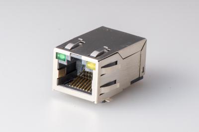 Китай Одиночный порт SMD модульный Jack Rj45, Rj45 с трансформатором с ИМПОМ УЛЬС водить J3011G21DNL продается