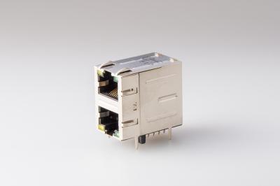 Cina Filtro da Jack RJ 2P del connettore RJ45 con il LED e lo schermo RMA-065BC-20F6-YG in vendita