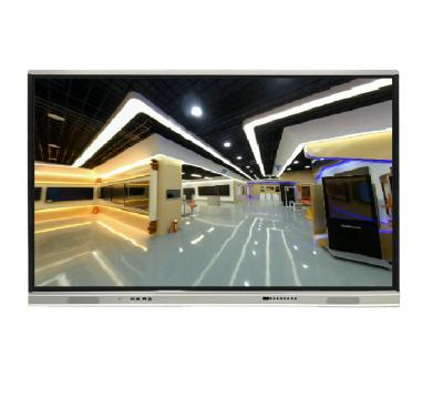 Chine 16 9 panneaux futés d'affichage à cristaux liquides, écran plat interactif de 75 pouces à vendre