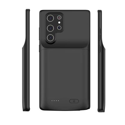 China Hot Selling Andriod New Battery Case Power Bank Case For Galaxy Mobile Phone Soft Tpu Battery Case For Samsung S20 S20 ultra S21S22 ultra for sale