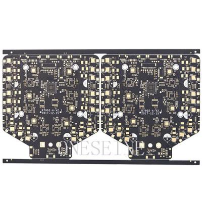 Chine 6 couches de masque de soudure noir Drone Fr4 PCB Board pour véhicule aérien sans pilote à vendre