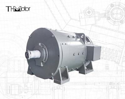 China motor de alto voltaje del alto voltaje del motor eléctrico de 250kw 300kw 400KW YRKK 10000V 740rpm en venta
