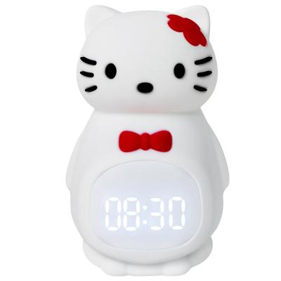 China Kawaii Anime HelloKitty Eye Protection Bedside Night Light Figure Kids Birthday Gifts for sale