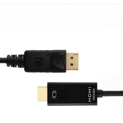 China Monitor 1.8M DP TO HDMI 4K Displayport to HDMI Adapter Cable Male To Male for Laptop PC Display Port to 1080P HDMI Cable for sale