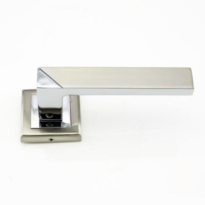 China Wooden Door Passage Lever Handle Lock For Interior Door Lock Lever Handle for sale