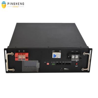 中国 BMS李イオン リチウム イオンlifepo4電池のパックとのpinshengの長い生命lifepo4 48V 100Ah 販売のため