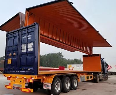 Chine Système de suspension mécanique/aérodynamique Vans à aile ouverte pour semi-remorques de camions à vendre