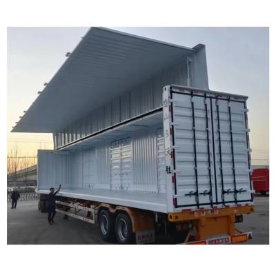 Chine 12R22.5 12 unités Pneus ouverts à la vanne à double aile Semi-remorque pour le transport de marchandises à vendre