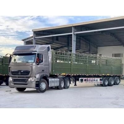 Cina Semi-remorchi per il trasporto di merci a prezzi accessibili con capacità di 50 tonnellate e materiale in acciaio in vendita
