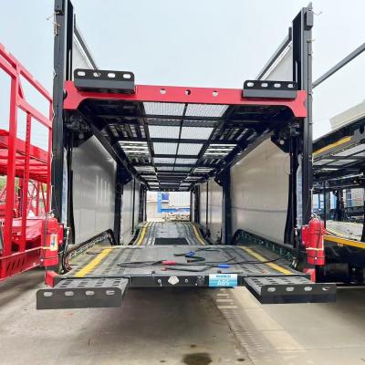 Китай Милые автомобили Перевозчик Транспорт Полуприцеп Автомобиль Перевозчик Прицеп Масса 9800 кг продается