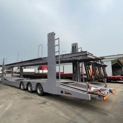 Китай 13/16 тонн Fuwa/BPW Axles Car Carrier Полуприцеп для перевозки автомобилей и контейнеров продается
