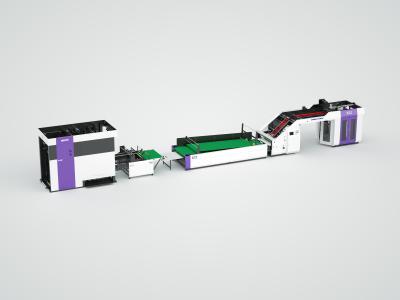 China 380 V 50 Hz Automatischer Flötenlaminator 1650 mm * 1400 mm Kartonlaminiermaschine zu verkaufen