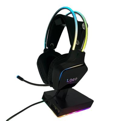 China Earphone Factory Selling USB Music Computer MIC Wired Earphone Headphones Headsets for sale