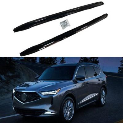 China 2PCS Black Adjustable Roof Rack Fits For 2014-2021 Acura MDX Luggage Rack Cargo Rails Bar for sale