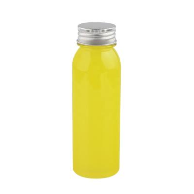 China Beverage Plastic Water Bottles For Juice Manufacturer Wholesale PET 250ml Screen Printing Transparent Beverage Screw Cap Cosmo Round for sale