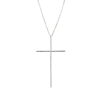 China Faith Necklace Delicacy 925 Lead Free Nickel Free Plata 925 Sterling Silver Padlock Faith Necklace Jesus Pendant for sale