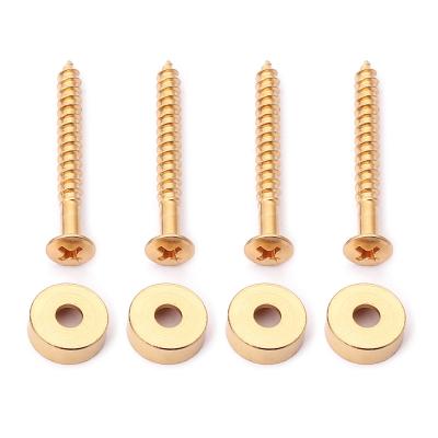 China Cuello de guitarra de oro articulaciones bujes y pernos para guitarra eléctrica paquete de 4 en venta