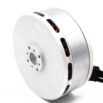 China Waterproof CCW 91mm BLDC Four Axis Brushless High Speed CW Motor MIAT 100KV External Rotor For Airplanes for sale