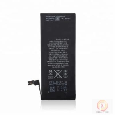 China Apple-Batterij van de vervangstukken de Mobiele Telefoon voor Iphone 6 AMERIKAANSE CLUB VAN AUTOMOBILISTENrang 3,8 V 1810 mAh6g Fabrieks100% Test 0 cyclusoem Te koop