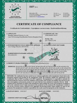 CE - Shanghai Saipwell Electric Co., Ltd.