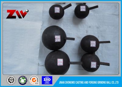 China Low chrome cast iron grinding media balls for cement plant Cr 1-1.5 for sale