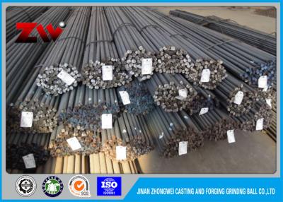 China High Hardness Unbreakable grinding steel rods for gold ming HRC45-65 for sale