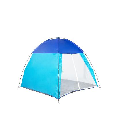 China Diagonal Tying Type Best Selling 3-4 Person Family Simplicity Mesh Beach Outdoor High Quality Tent for sale