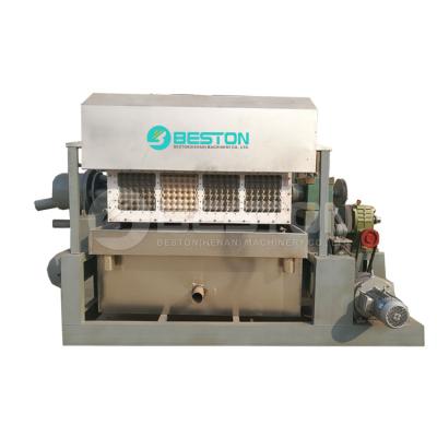 China BESTON BTF-4-4 China Factory Paper Pulp Egg Tray Making Machine Rotary Egg Tray Machine Equipment for Paper Production for sale
