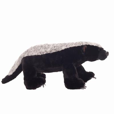 China Cute Fun Honey badger plush stuffed animal toy soft honey badger toy decor gift for sale