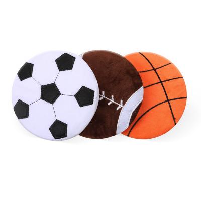 China Sustainable Pet Supplies Dog Ball Shape Sounding Toy Interactive Exercise Bite Resistant Teething Toy for sale
