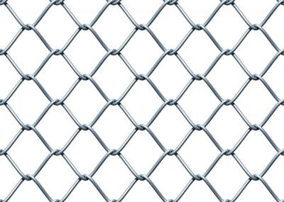 China Quadrado da malha da cerca do elo de corrente ou forma galvanizada mergulhada quente do diamante à venda
