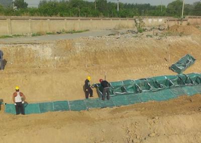 China Cestas itares de Gabion do metal de Galfan do depósito dos sacos geotécnicais dos PP à venda