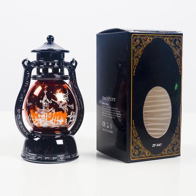 China Halloween Decoration Halloween Balloons New Set Retro Laser Lantern Bar Home Atmosphere Creative Layout Lighting Halloween Battery Lantern 2022 for sale