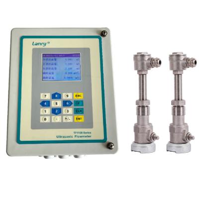 China TF1100-EI Insertion Transit Time Ultrasonic Flow Meter For DN65-6000 Pipes en venta