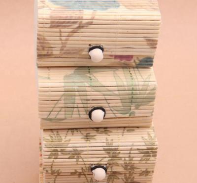 China Home Decoration Printed Earrings Necklace Box Cool Weave Products Bracelet Accessories Bamboo Jewelry Box for sale